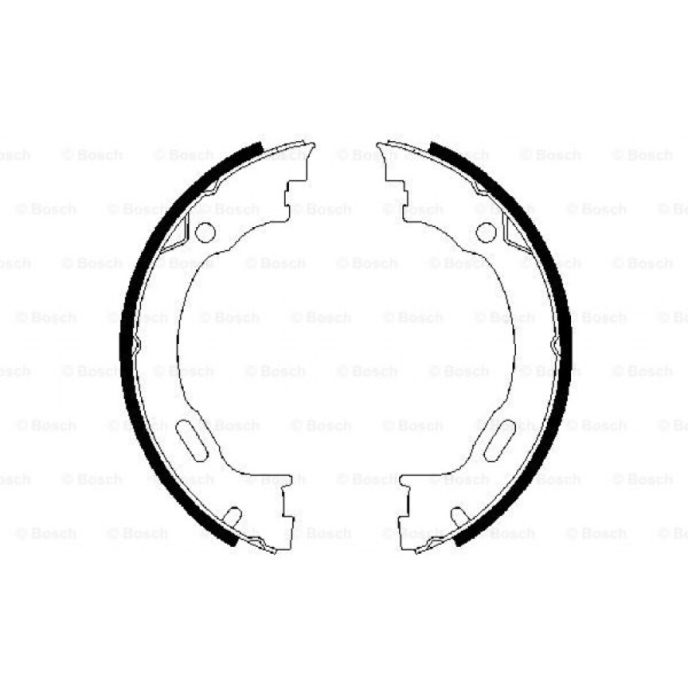 Гальмівні колодки Bosch 0 986 487 609