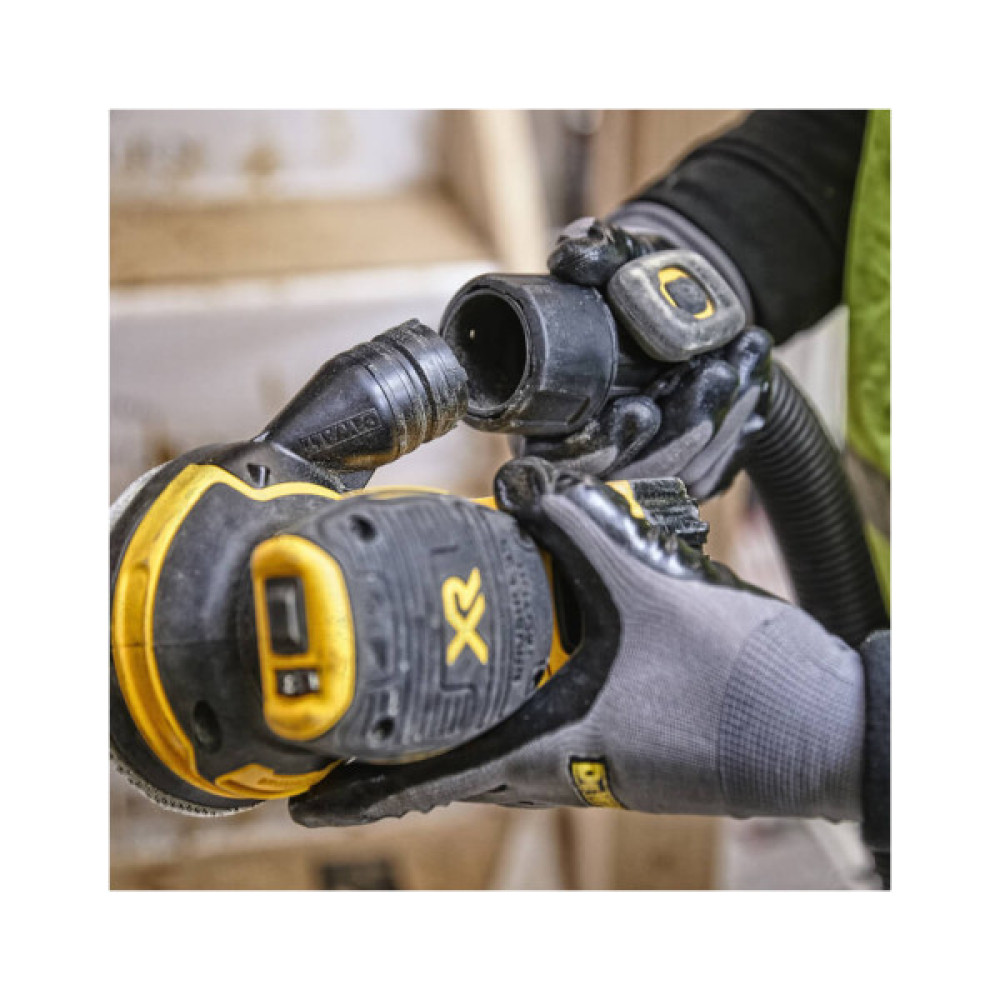 Шліфувальна машина DeWALT 18 В XR Li-lon, 125 мм, 8000-12000 об/хв (без АКБ та ЗУ) (DCW210N)