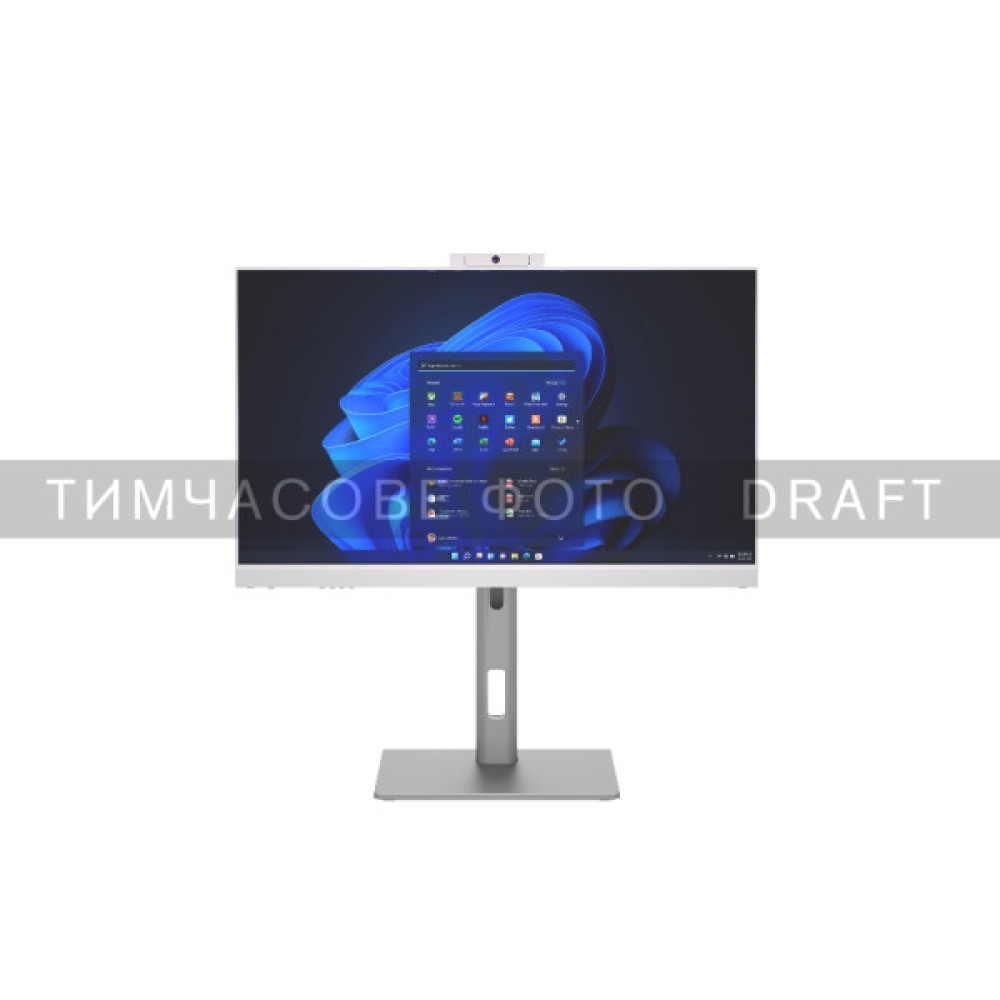 Комп'ютер персональний моноблок 2E Rational K18 23.8" FHD IPS Intel i5-14400, 16Gb, F256GB, UMA, H610, K18.610, 150W, Win11PE, OFC2024H&B, білий