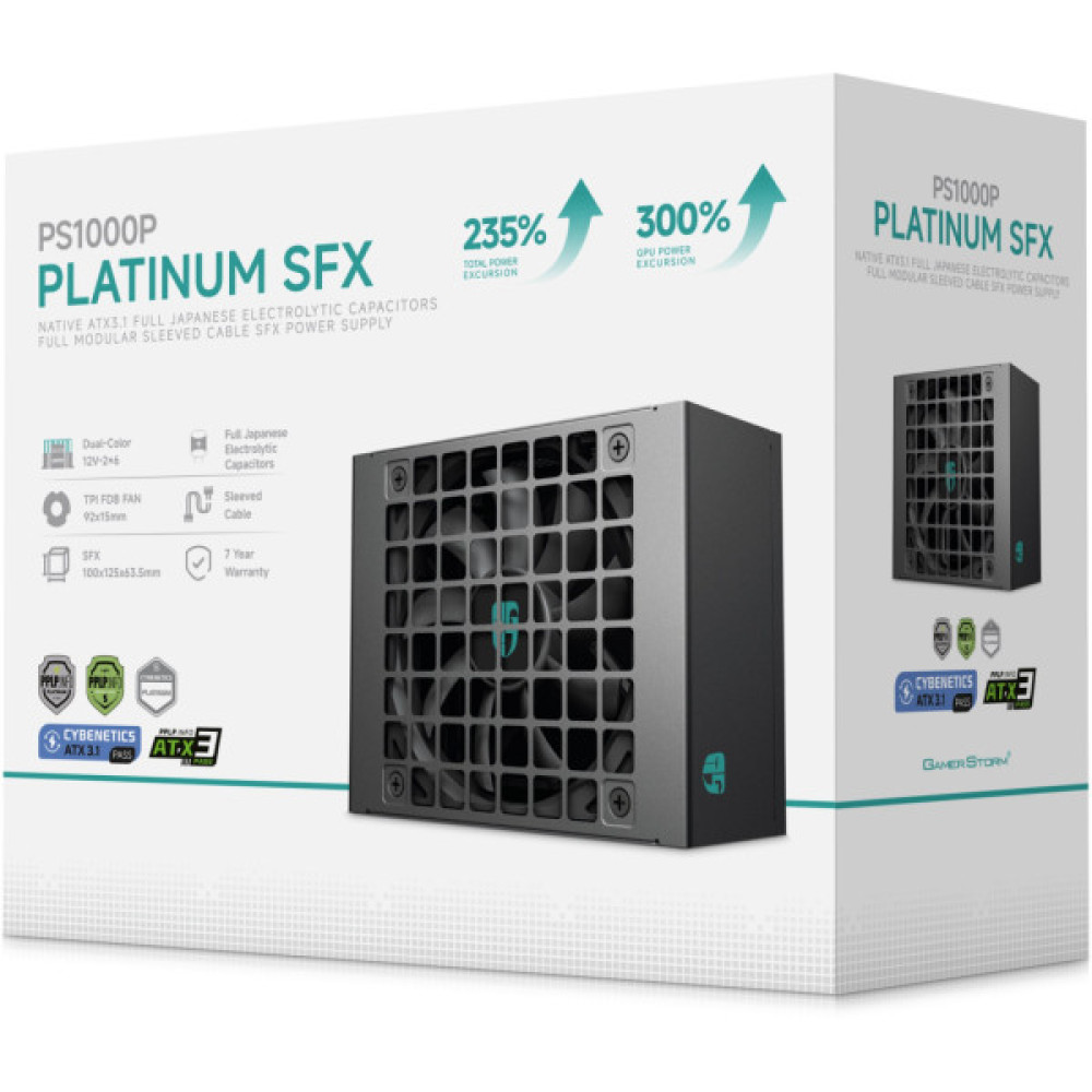 Блок живлення Deepcool 1000W GamerStorm PS1000P (R-PSA00P-FE0B-JGEU)