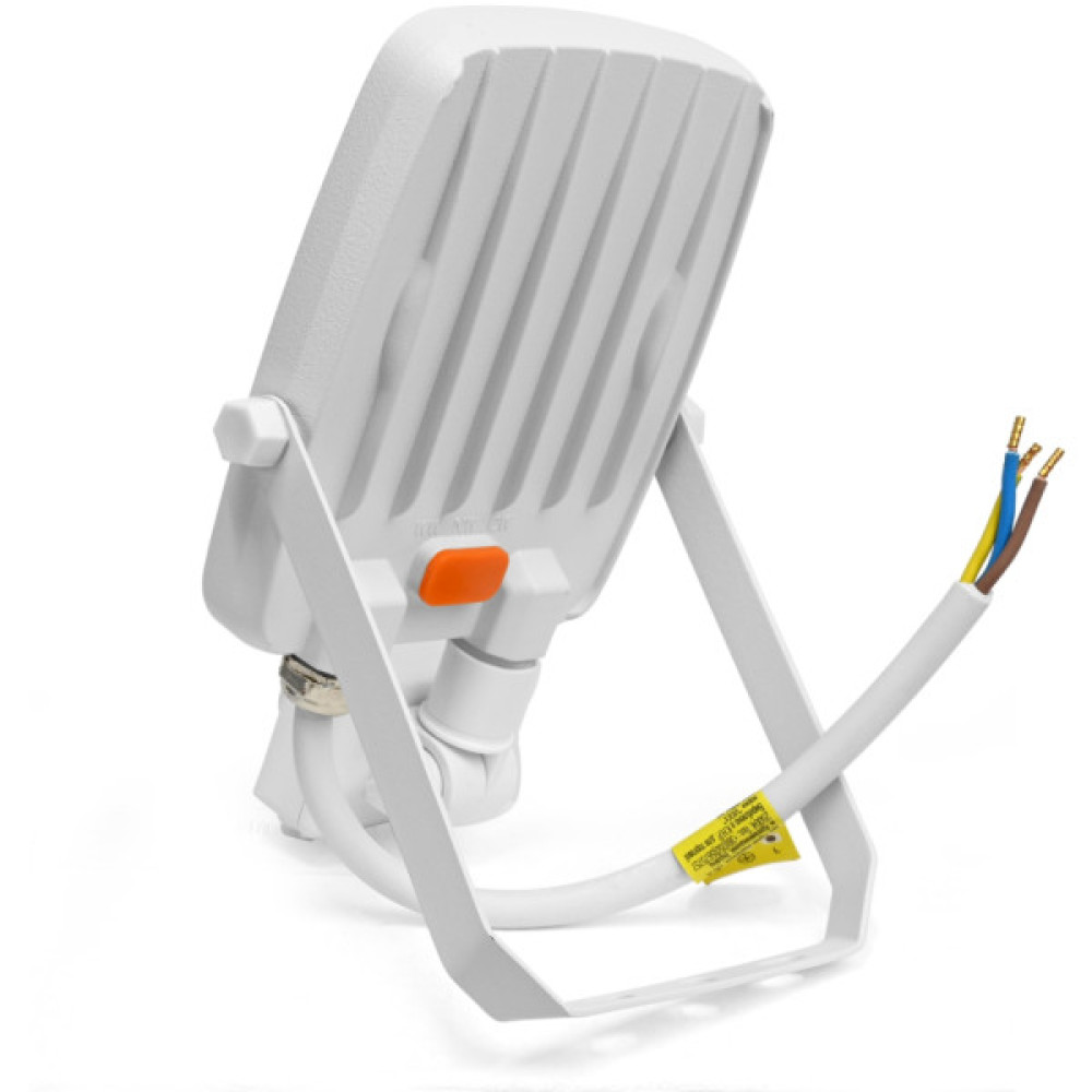 Прожектор Videx F5 20W 3000-5000-6500K з датчиком руху 230V White (VL-F5-020CW-S)