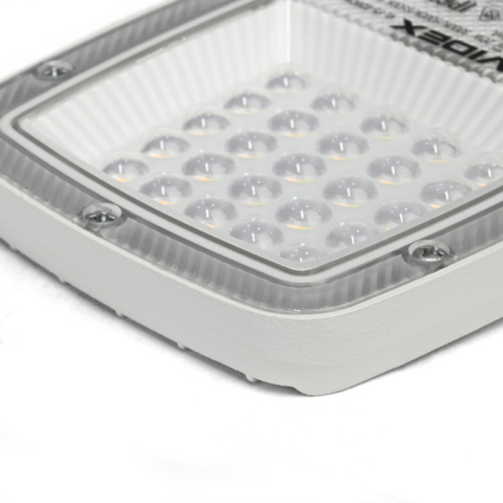 Прожектор Videx F5 20W 3000-5000-6500K з датчиком руху 230V White (VL-F5-020CW-S)