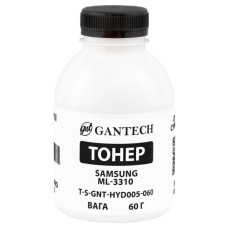 Тонер Samsung ML-3310, bottle 60g Gantech (TSM-HYD005-060)