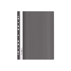 Папка-швидкозшивач Economix А4 Light з перфорацією, чорна (E38504-01)