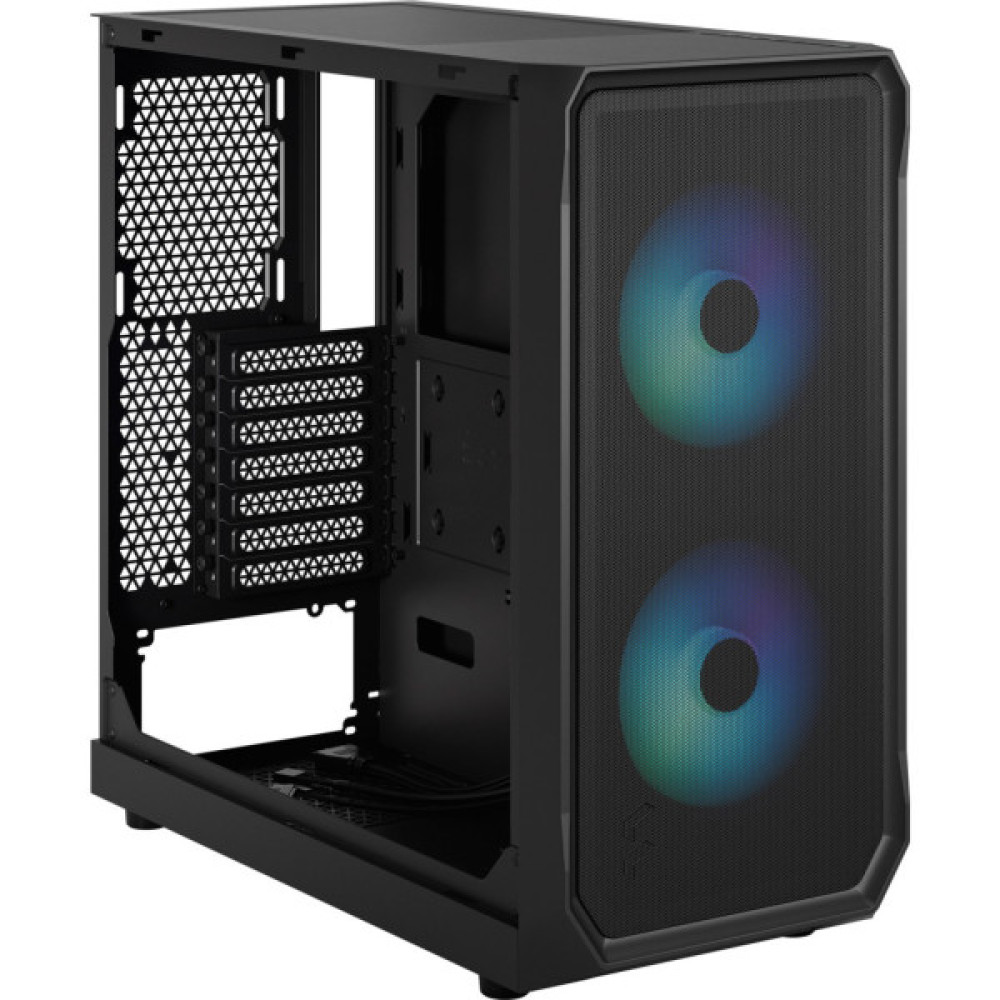 Корпус для ПК Fractal Design Focus 2 RGB Blck TG Clear Tint (FD-C-FOC2A-03)