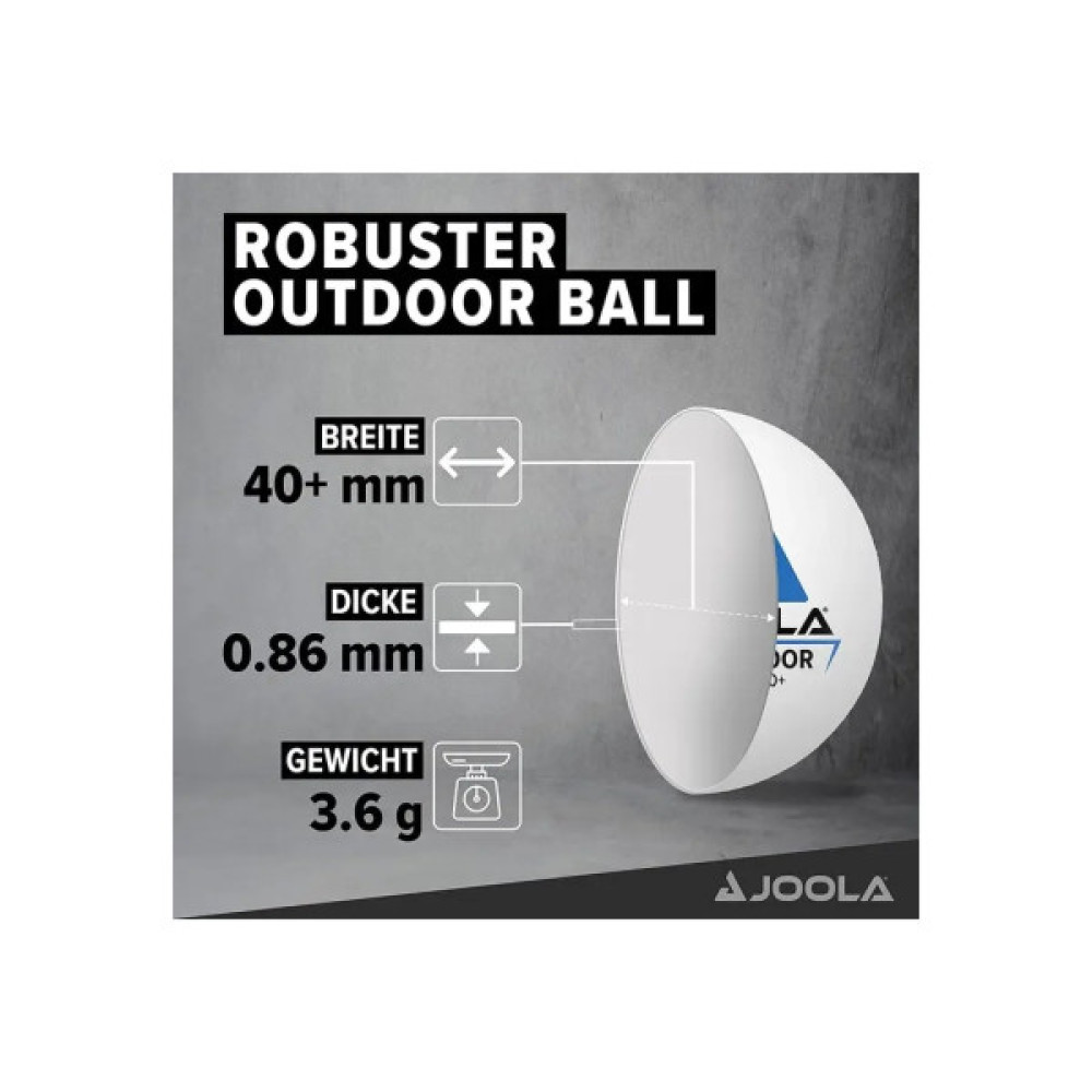 Комплект для настільного тенісу Joola Duo Pro 2 Bats 3 Balls (54821) (930796)