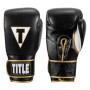 Боксерські рукавички Title Boxeo Mexican Leather Quatro Black/White 16 oz (BATGE4 16 oz BK/WH)