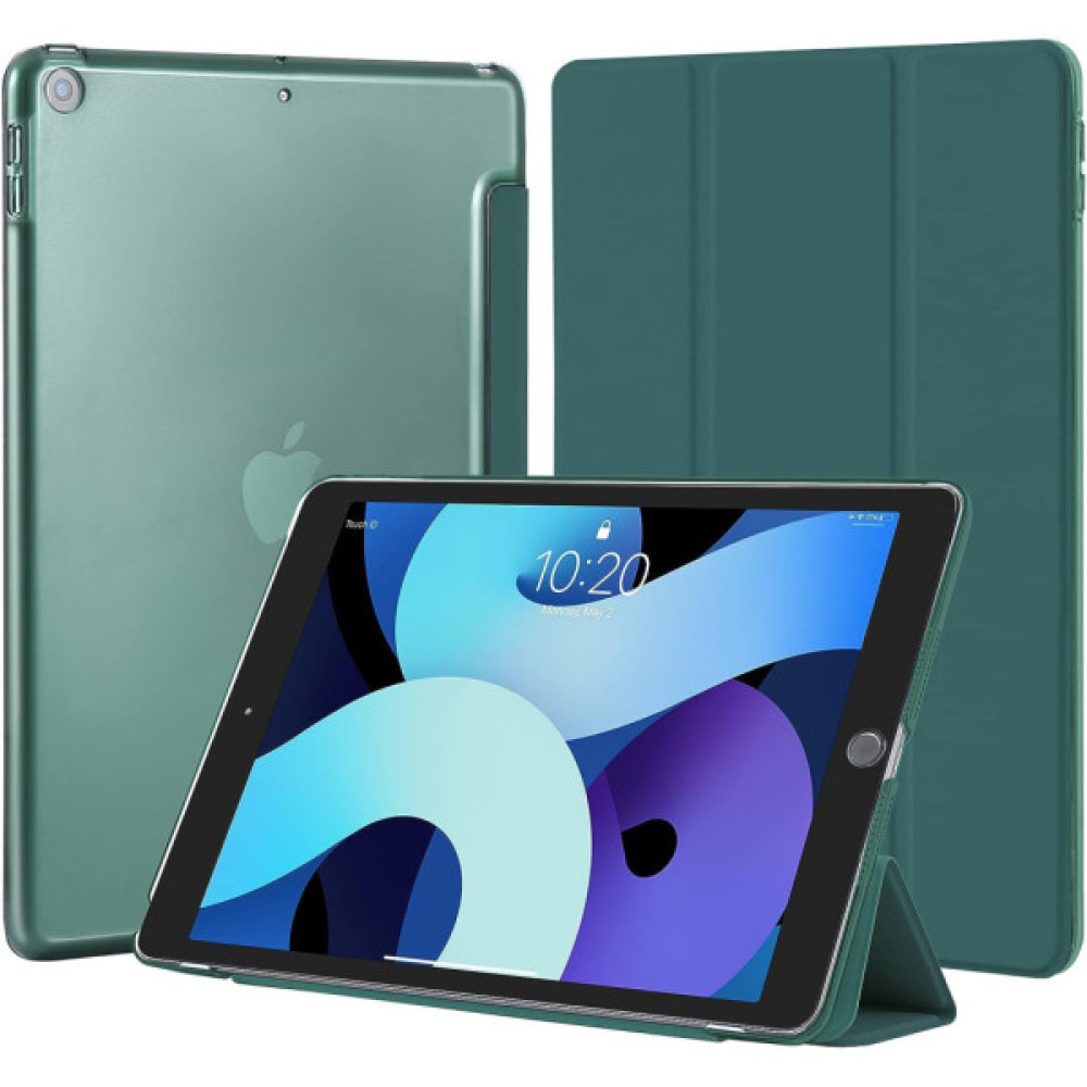 Чохол до планшета BeCover Tri Fold Hard Apple iPad 10.2 2019/2020/2021 Dark Green (709656) (709656) Чохол до планшета BeCover Tri Fold Hard Apple iPad 10.2 2019/2020/2021 Dark Green (709656) (709656)
