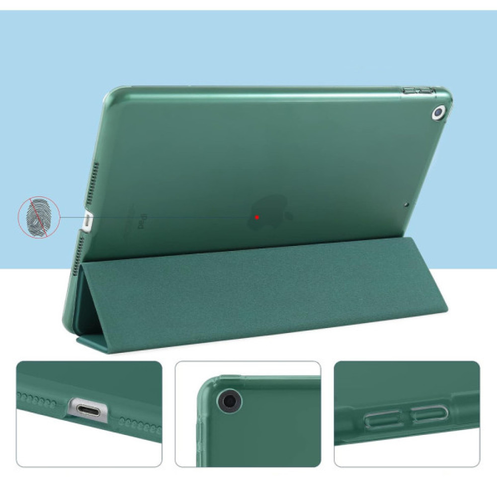 Чохол до планшета BeCover Tri Fold Hard Apple iPad 10.2 2019/2020/2021 Dark Green (709656) (709656) Чохол до планшета BeCover Tri Fold Hard Apple iPad 10.2 2019/2020/2021 Dark Green (709656) (709656)