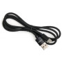Дата кабель USB 2.0 AM to USB-C 1.0m nylon black Vinga (VCPDCTCNB1BK) Дата кабель USB 2.0 AM to USB-C 1.0m nylon black Vinga (VCPDCTCNB1BK)