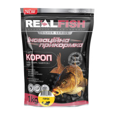 Прикормка Real Fish Silver Series Короп Горох 1kg (809.00.24)