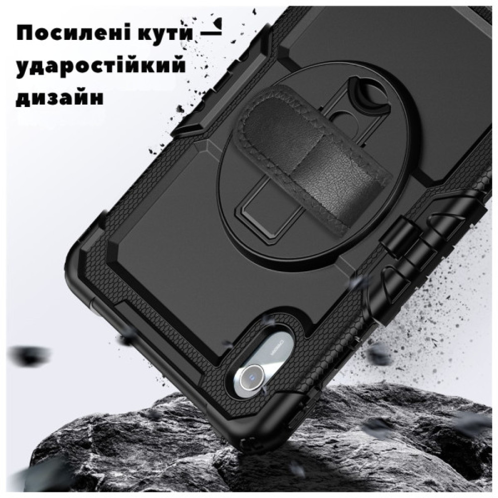 Чохол до планшета BeCover FortTab Lenovo Idea Tab/K11 (2nd Gen) TB336/Xiaoxin Pad (2025) 11" Black (714080)