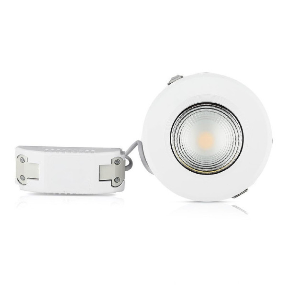 Світильник точковий V-TAC LED 10W, SKU-1272, 230V, 6.4K, 1200Lm (3800157611947)