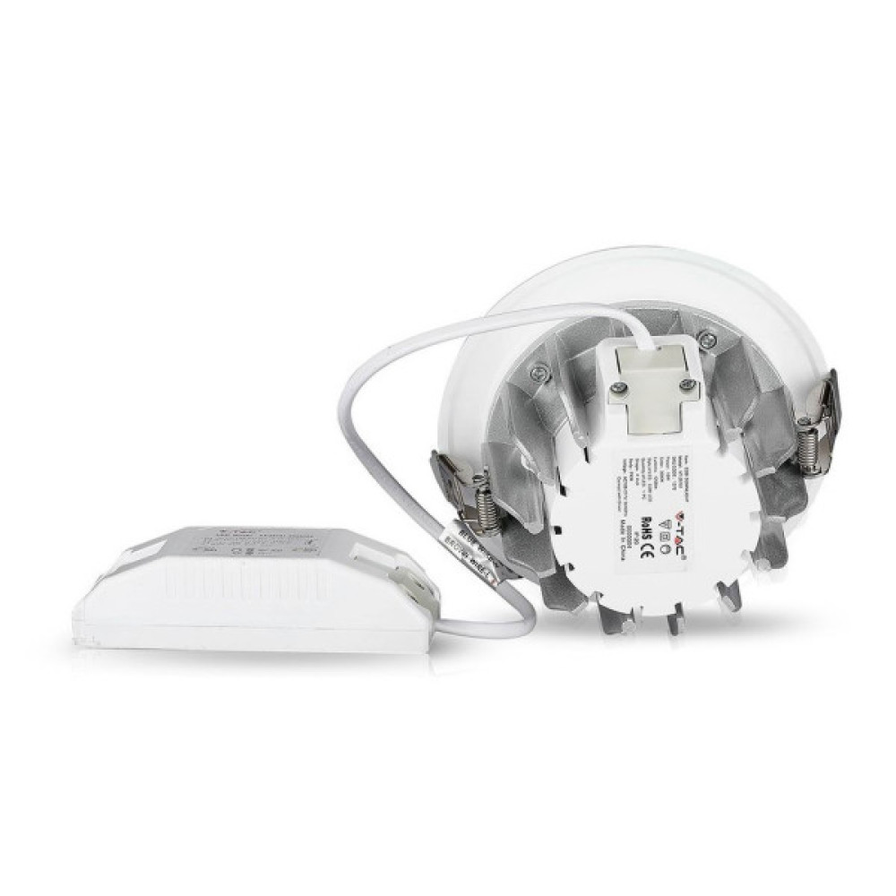 Світильник точковий V-TAC LED 10W, SKU-1272, 230V, 6.4K, 1200Lm (3800157611947)