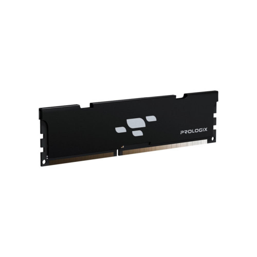 Модуль пам'яті для комп'ютера DDR4 16GB 3200 MHz Black Prologix (PRO16GB3200B4)