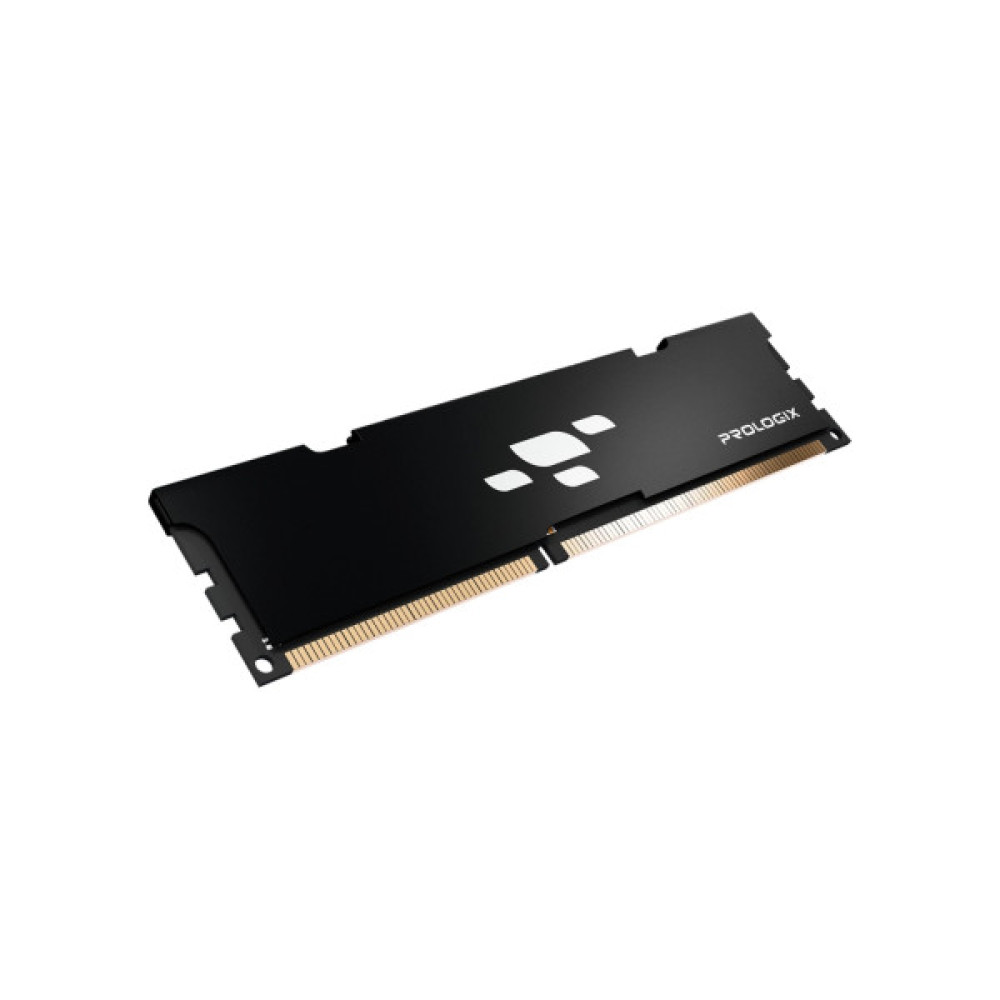 Модуль пам'яті для комп'ютера DDR4 16GB 3200 MHz Black Prologix (PRO16GB3200B4)