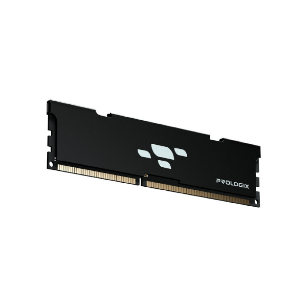 Модуль пам'яті для комп'ютера DDR4 16GB 3200 MHz Black Prologix (PRO16GB3200B4)