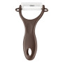 Овочечистка Ardesto Fresh, кераміка, пластик, коричневий (AR2101BR) Овочечистка Ardesto Fresh, кераміка, пластик, коричневий (AR2101BR)