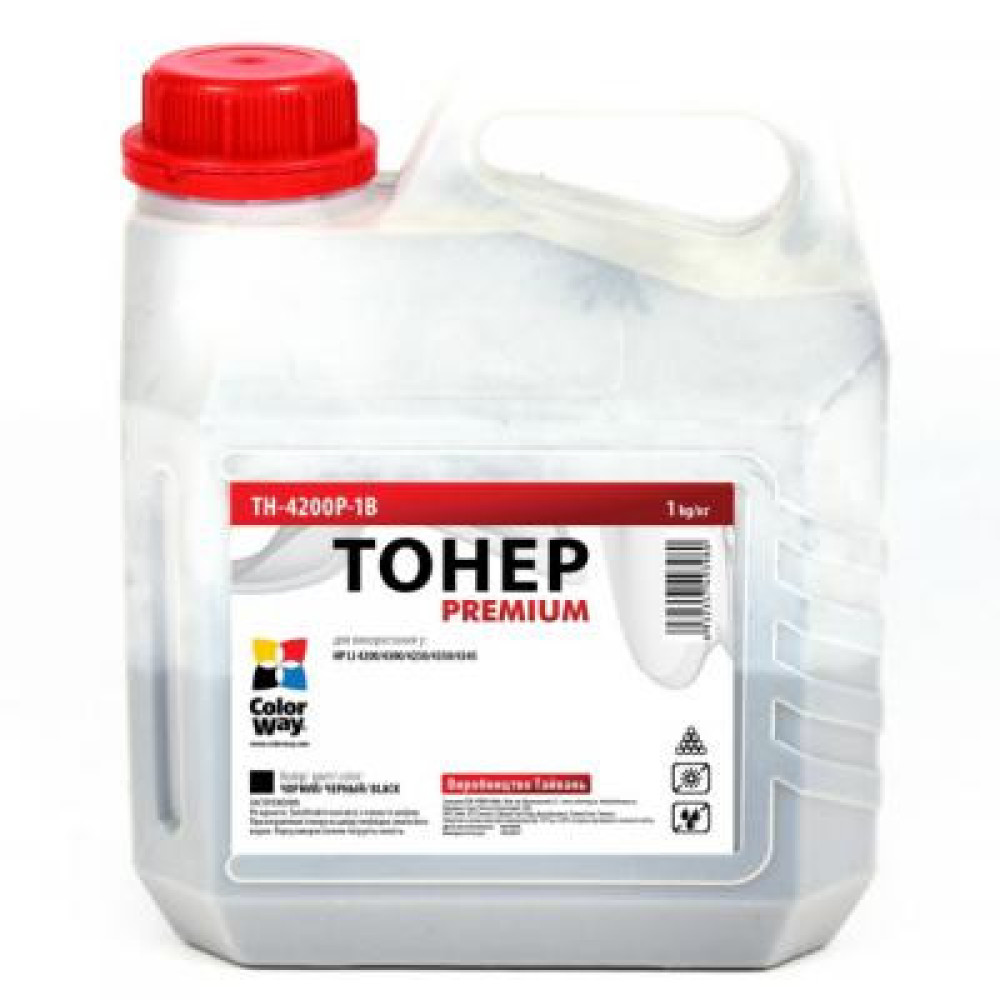 Тонер HP LJ4200/4250/4300/4350 (1kg) Premium ColorWay (TH-4200P-1B) Тонер HP LJ4200/4250/4300/4350 (1kg) Premium ColorWay (TH-4200P-1B)