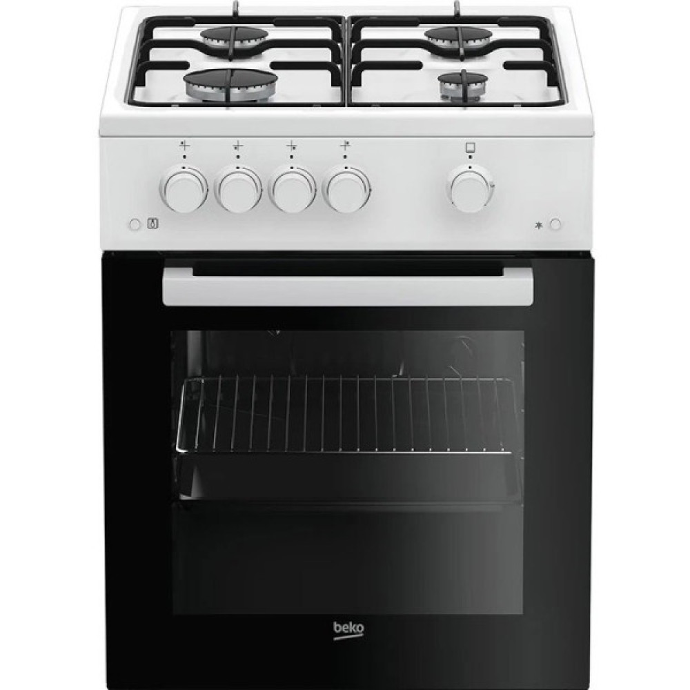 Плита Beko газова, 55л, 50x60см, білий