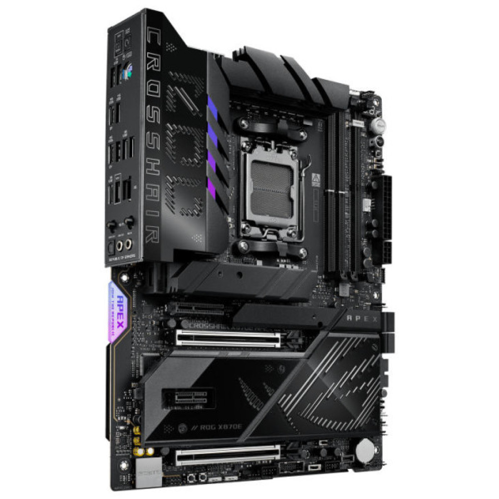 Материнcька плата ASUS ROG CROSSHAIR X870E APEX sAM5 X870E 2xDDR5 M.2 USB Type-C Wi-Fi BT ATX