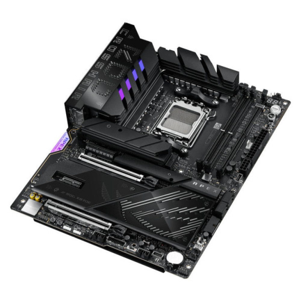 Материнcька плата ASUS ROG CROSSHAIR X870E APEX sAM5 X870E 2xDDR5 M.2 USB Type-C Wi-Fi BT ATX