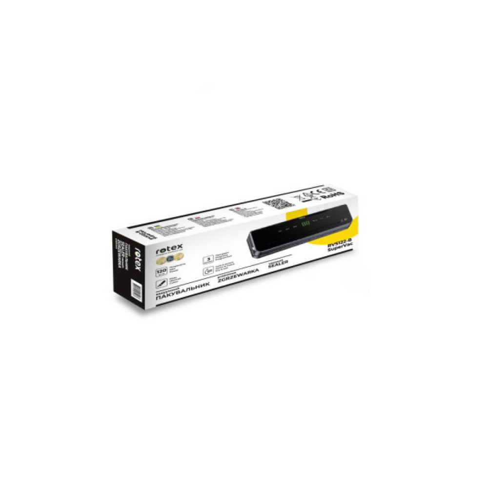 Вакууматор Rotex RVS122-B SuperVac