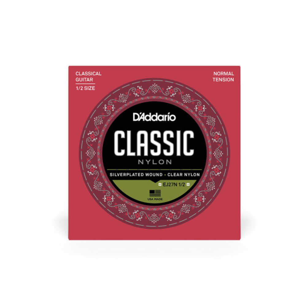 Струни для гітари D'Addario Student Classics Normal Tension 1/2 (EJ27N 1/2)