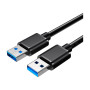 Дата кабель USB 3.0 AM/AM 0.5m 5Gbps black Essager (EXCAA-YTB01) Дата кабель USB 3.0 AM/AM 0.5m 5Gbps black Essager (EXCAA-YTB01)