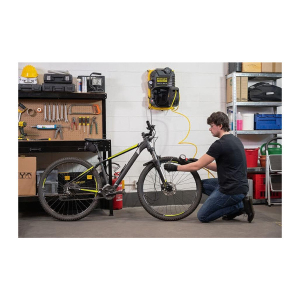 Компресор Stanley настінний FATMAX FMXCMD152WE, 160 л/хв, 1.1 кВт (FMXCMD152WE)