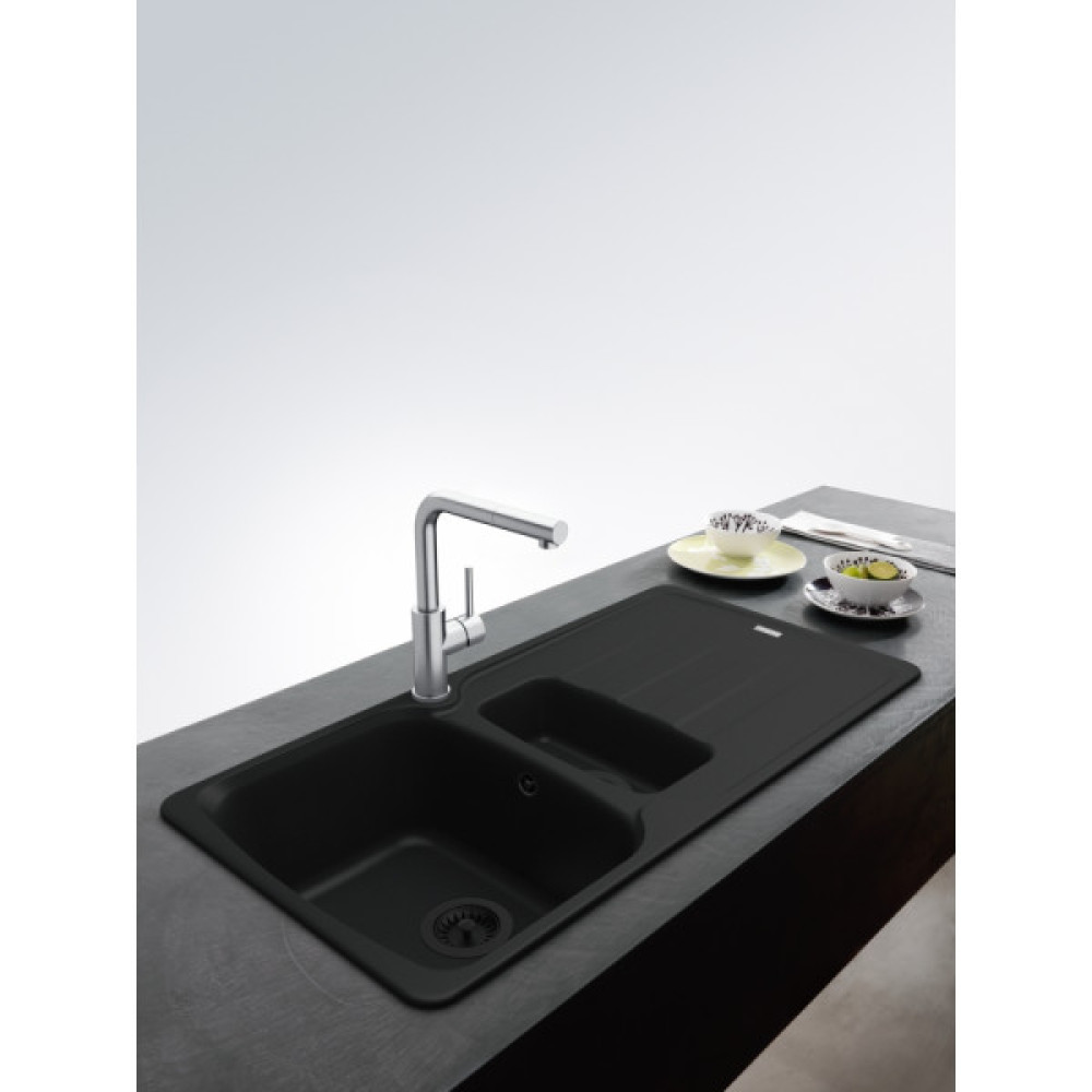 Змішувач для кухні Franke Smart Glenda, довж.виливу - 225мм, витяжний, 1важіль, нерж