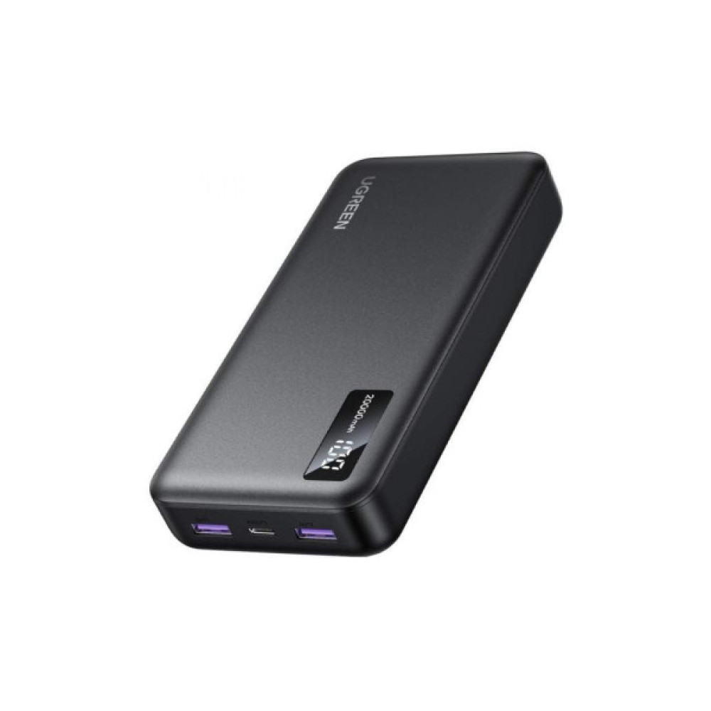 Батарея універсальна Ugreen 20000 mAh 22.5W Black (U_25683)