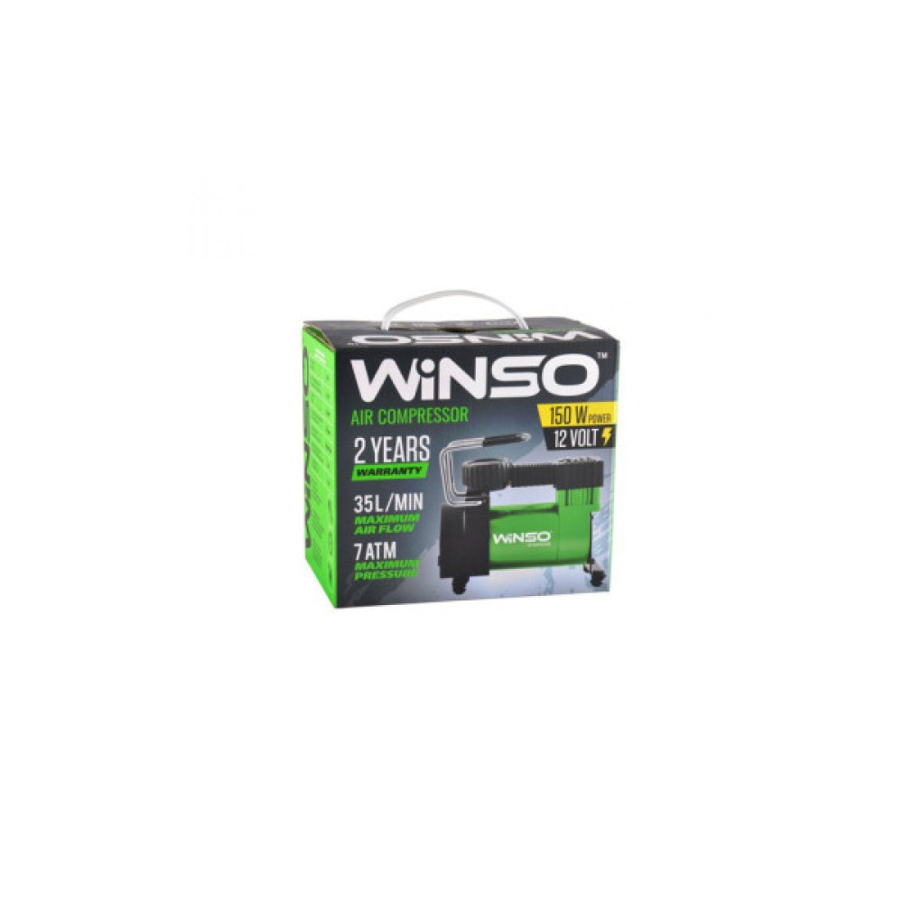 Автомобільний компресор WINSO 7 Атм 35 л/хв (121000)