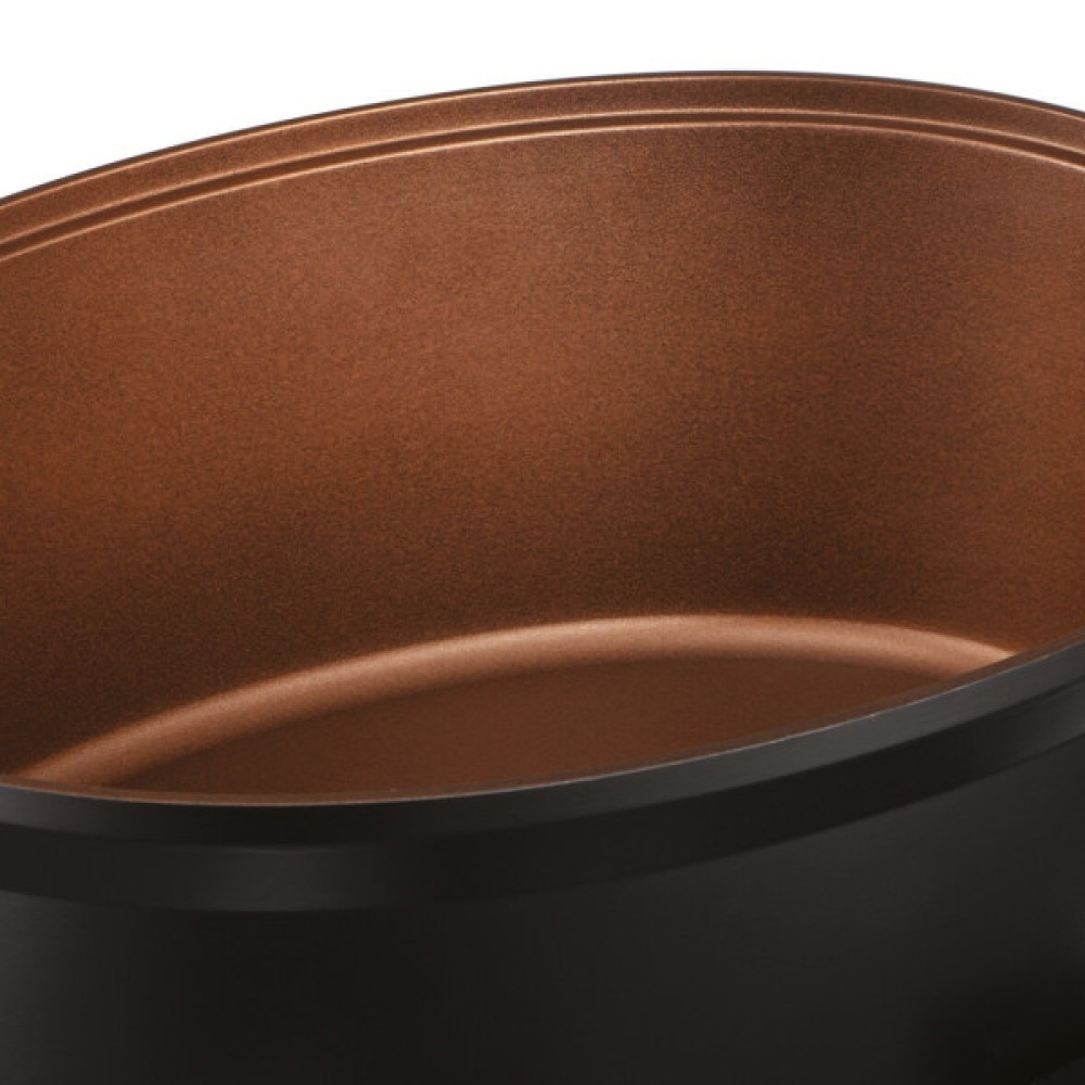 Мультиварка Russell Hobbs GoodToGo, 1000Вт, чаша-6.5л, електронне керув., знімна кришка, кераміка, чорний