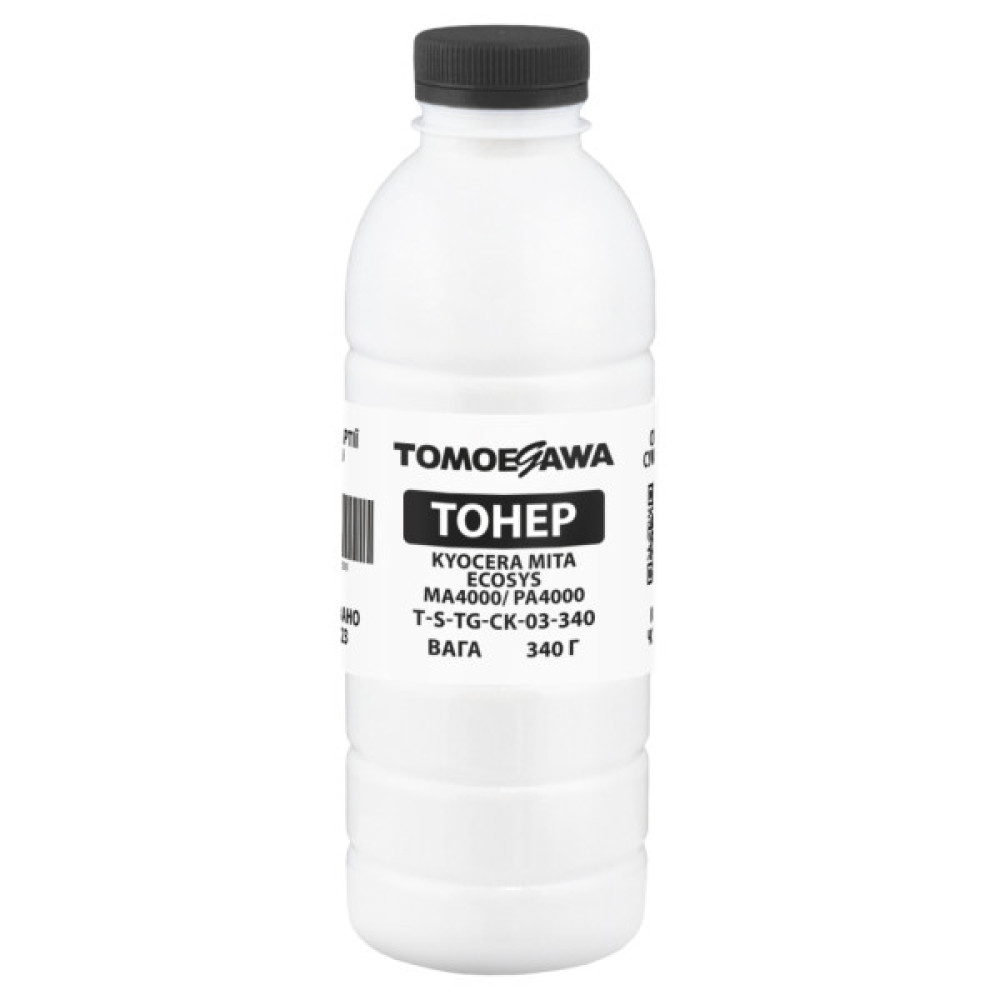Тонер Kyocera Mita Ecosys MA4000/PA4000, 340 г Tomoegawa (TSM-CK-03-340)