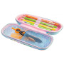 Пенал Cool For School з віконцем 1 відділення з органайзером блакитний (QT-5751-Blue) Пенал Cool For School з віконцем 1 відділення з органайзером блакитний (QT-5751-Blue)