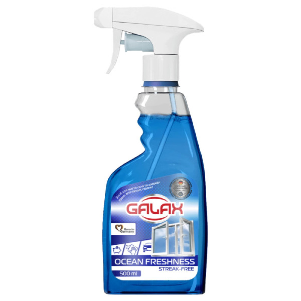 Засіб для миття скла Galax Океанська свіжість 500 мл (4823128000822)