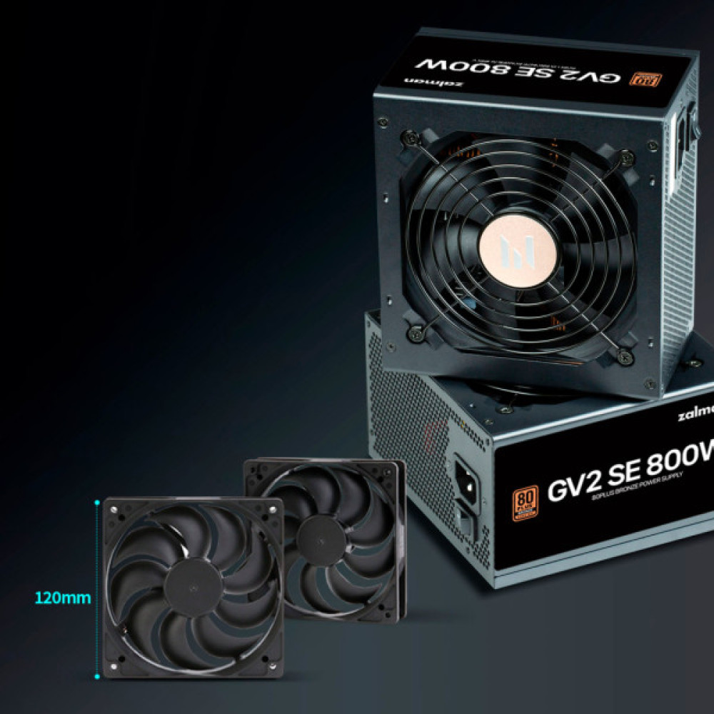 Блок живлення Zalman 800W (ZM800-GV2SE)