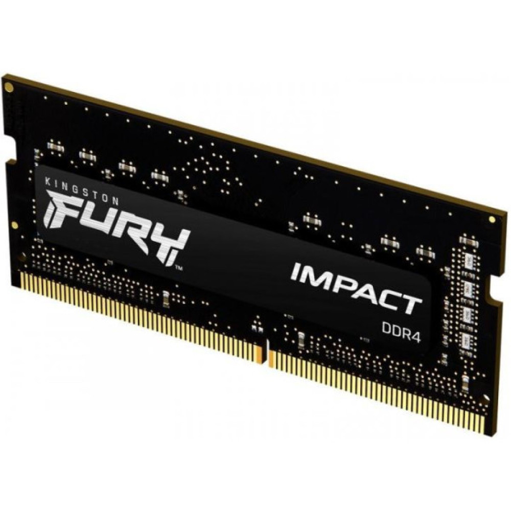 Пам'ять ноутбука Kingston DDR4 16GB 3200  FURY Impact
