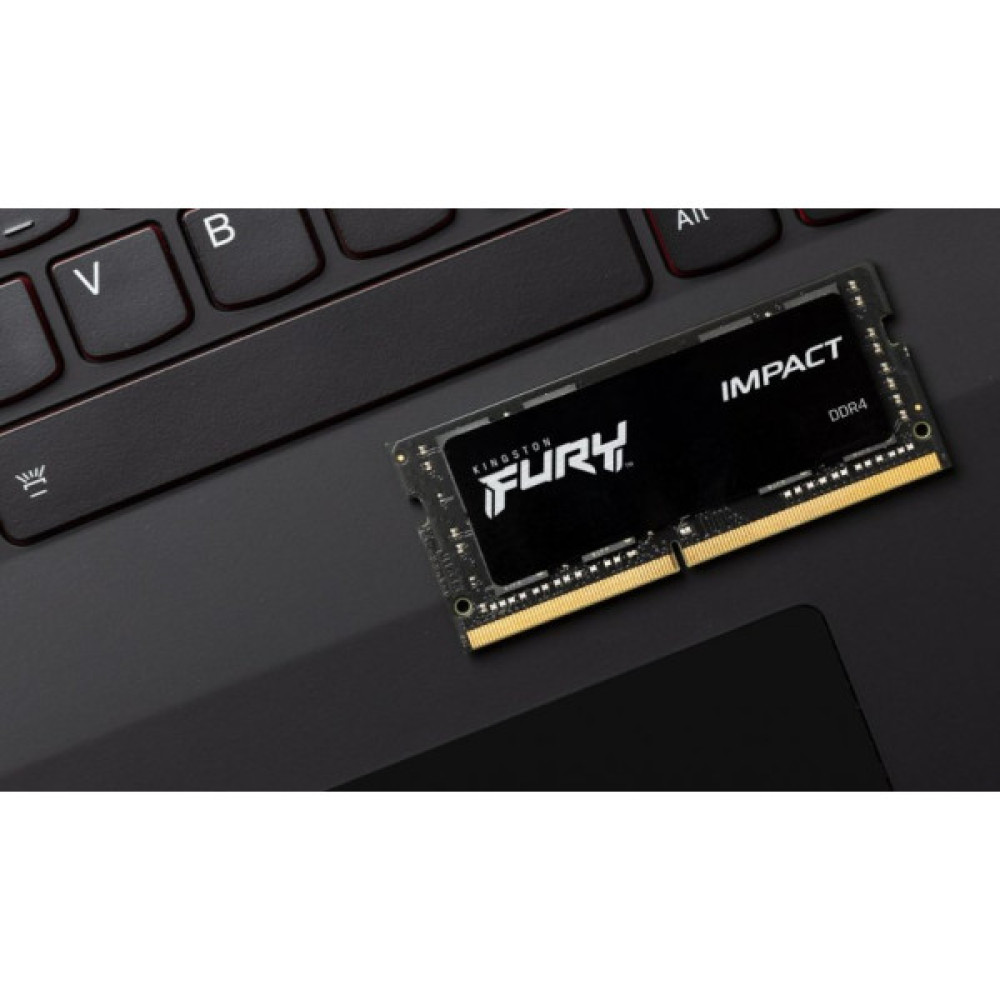 Пам'ять ноутбука Kingston DDR4 16GB 3200  FURY Impact