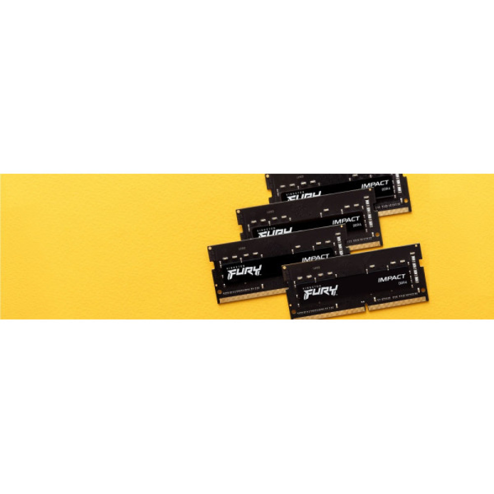Пам'ять ноутбука Kingston DDR4 16GB 3200  FURY Impact