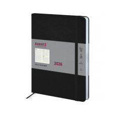 Тижневик Axent датований 2026 Grand Strong, 195х255, чорний (8830-26-01-A)