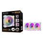 Кулер до корпусу DARKFLASH INF24 3IN1(PWM) WHITE