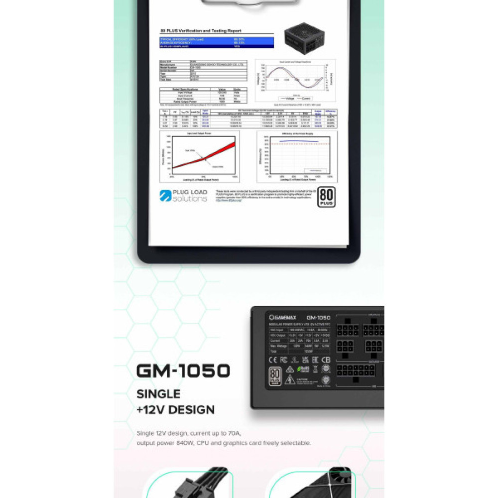 GAMEMAX GM-1050  Modular