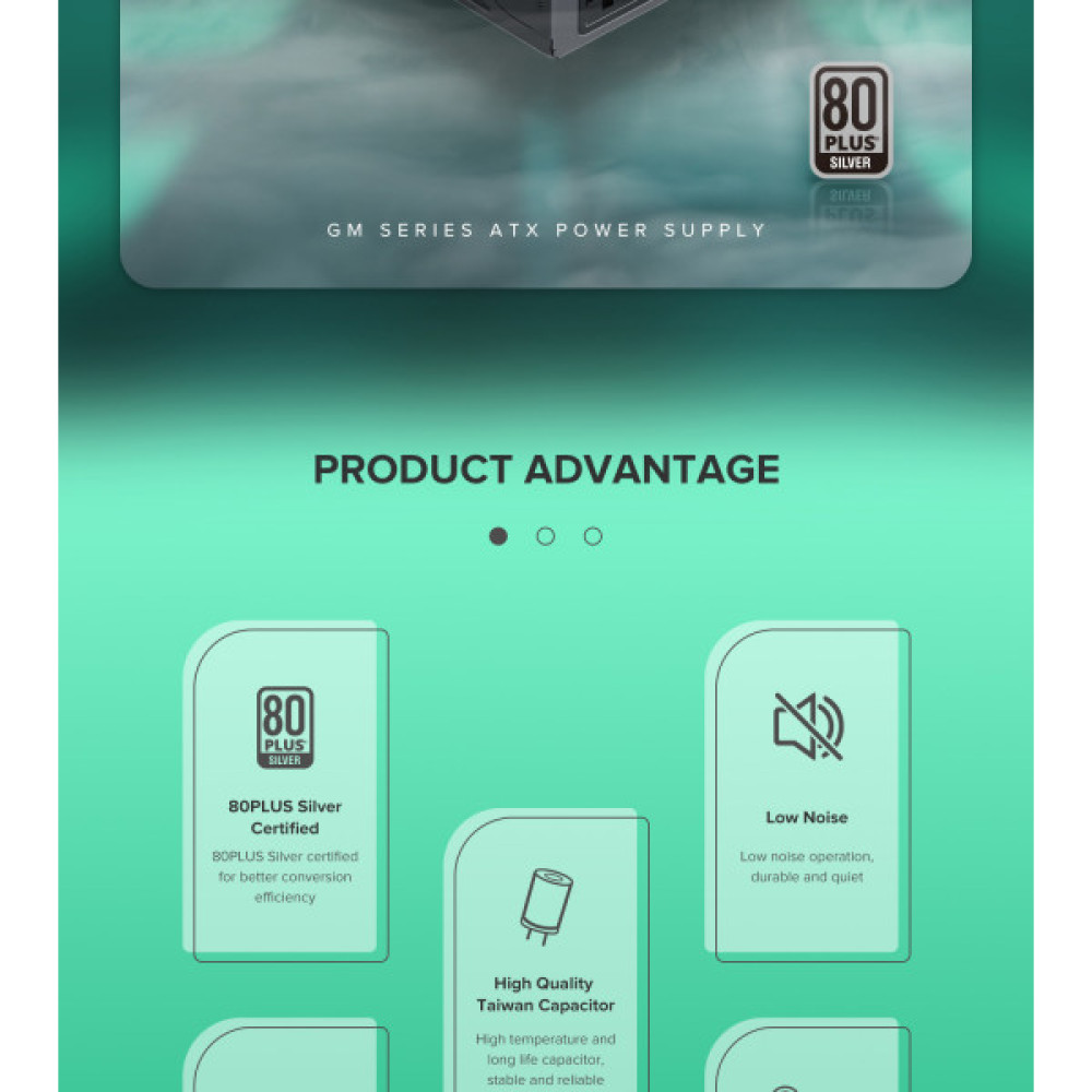 GAMEMAX GM-1050  Modular