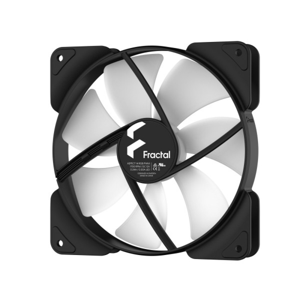 FRACTAL DESIGN Aspect 14 RGB PWM White Frame (FD-F-AS1-1409)