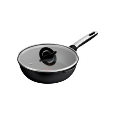 Сковорода Tefal Excellence Fusion з кришкою 24см чорний (G3388402)