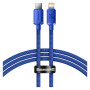 Дата кабель USB-C to Lightning 1.2m 20W blue Baseus (CAJY000203) Дата кабель USB-C to Lightning 1.2m 20W blue Baseus (CAJY000203)