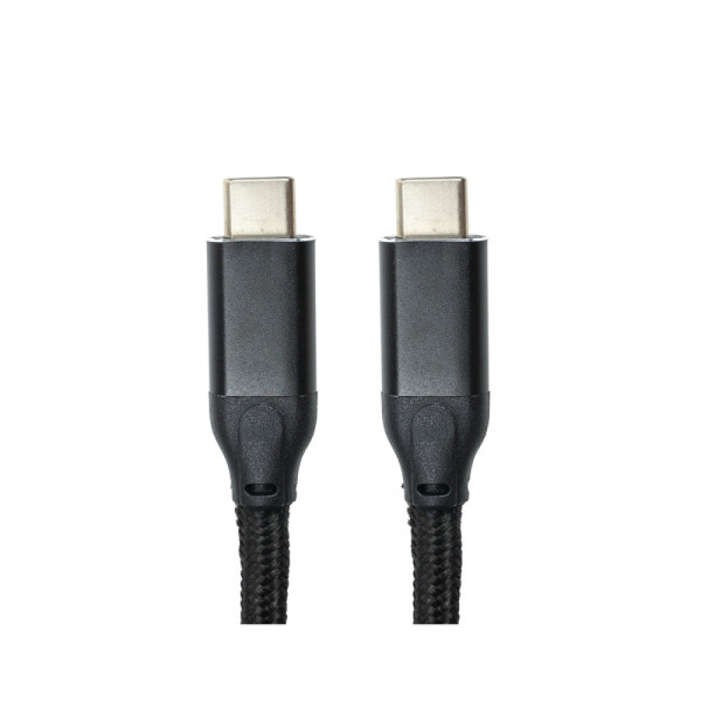 Дата кабель USB-C to USB-C 3.0m PD60W black San Guan (CA914104)