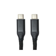 Дата кабель USB-C to USB-C 3.0m PD60W black San Guan (CA914104)